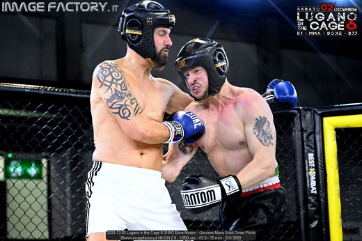 2023-12-02 Lugano in the Cage 6 01842 Boxe Master - Giovanni Maria Soldi-Omar Wicht